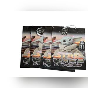 Star Wars Gift Bags with Baby Yoda Design 4 Count